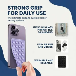 Gambit Suction Phone Holder Mount
