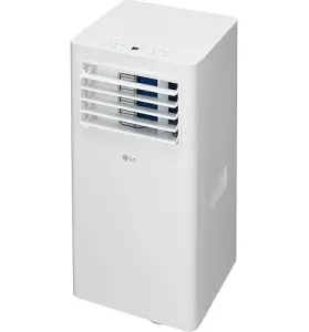 LG 5,100 BTU (DOE) / 9,000 BTU (ASHRAE) Portable Air Conditioner, Cools 150 Sq.Ft. (10' x 15' room size), Quiet Operation,LCD Remote, Window Installat